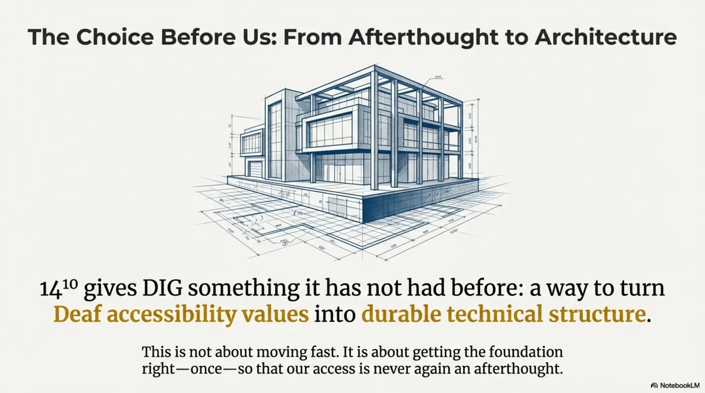 Slide: choice before us.