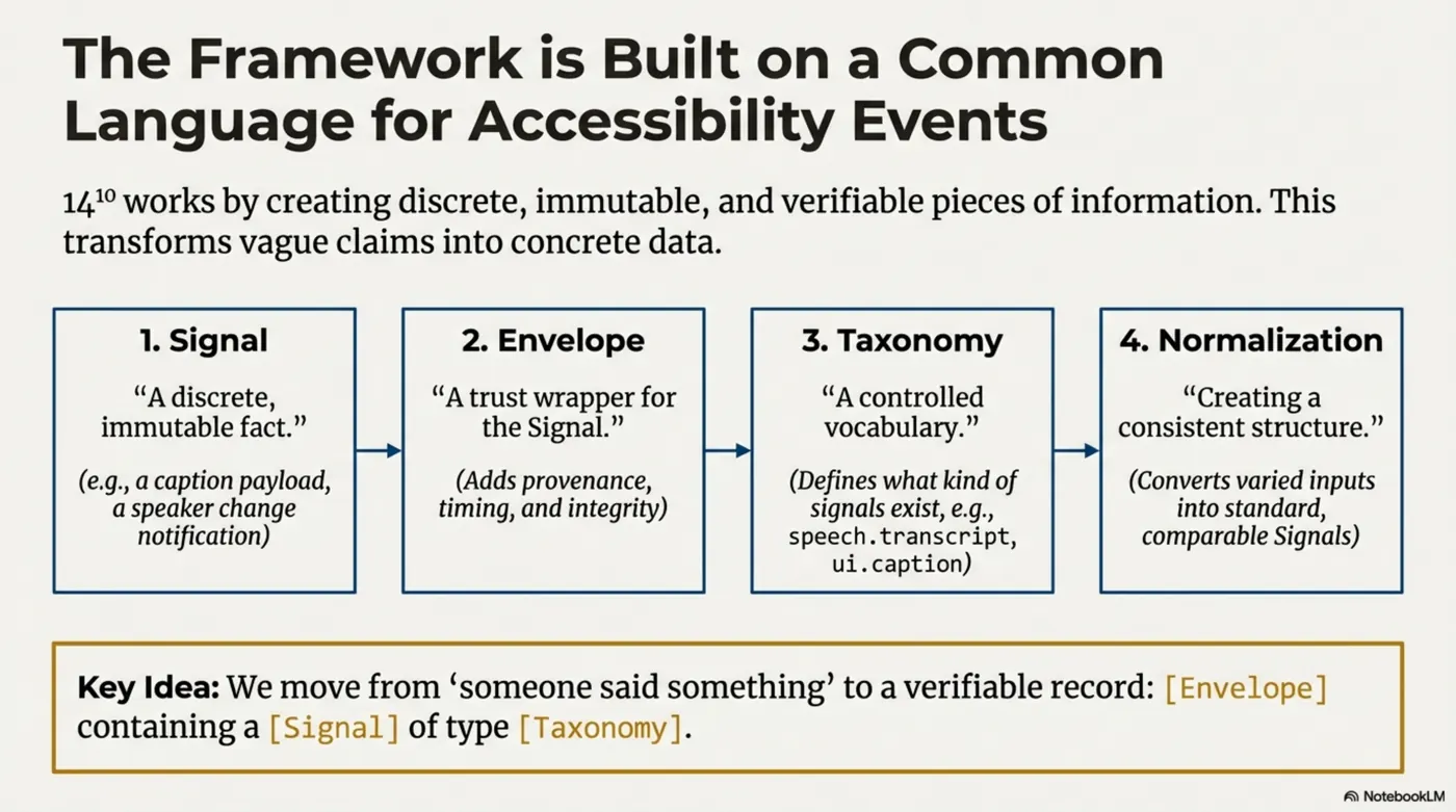 Slide: signal, envelope, taxonomy, normalization.
